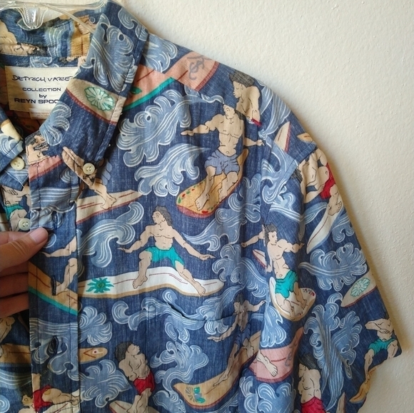 Dietrich Varez Collection by Reyn Spooner Hawaiian Shirt - Picture 4 of 10
